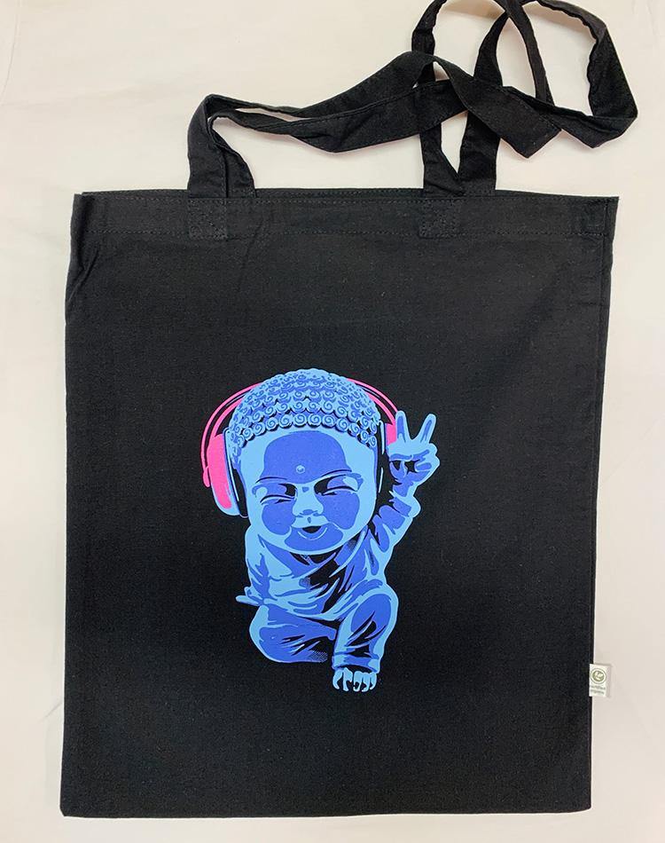 Eco Little Buddha Organic Tote Bag – Breathe in Detroit