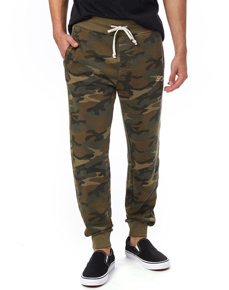 Unisex Camo French Terry Jogger Lounge Pants