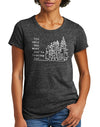 Women's You Only See What You're Looking For Eco Jersey Tee - Breathe in Detroit