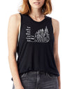 Women's You Only See What You're Looking For Slinky Muscle Tank - Breathe in Detroit