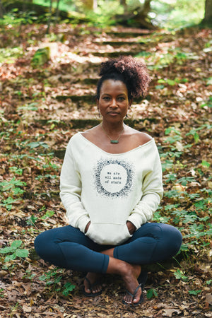 Women's Maniac Stars Sweatshirt - Breathe in Detroit