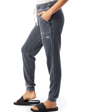 Women's French Terry Jogger Lounge Pants - Breathe in Detroit