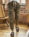 Women's Camo French Terry Jogger Lounge Pants - Breathe in Detroit