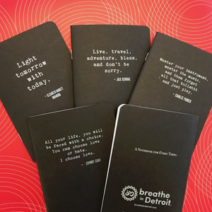 Breathe in Detroit Every Thing Notebooks - Breathe in Detroit