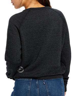 Women's Radiate Love Raglan Pullover Sweatshirt - Breathe in Detroit