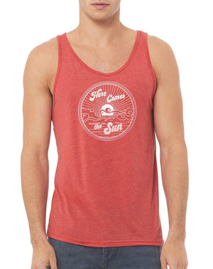 Unisex Here Comes The Sun Tank - Breathe in Detroit