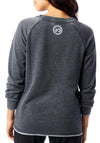 Women's Moon Shadow Loved-In French Terry Pullover - Breathe in Detroit