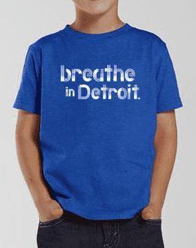 Breathe in Detroit Kids Vintage Tees - Multiple Colors - Breathe in Detroit