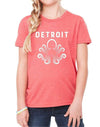 Youth Detroit Octopus Triblend Tee - Breathe in Detroit